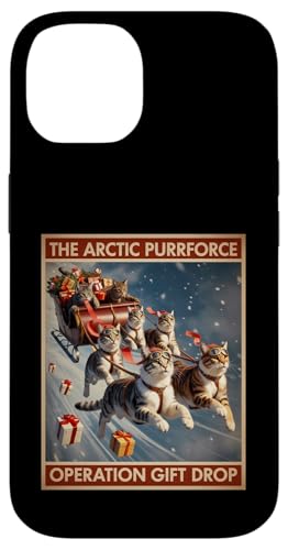 Arctic Purrforce �N���V�b�N�N���X�}�X�L������ �X�}�z�P�[�X iPhone 14 �p