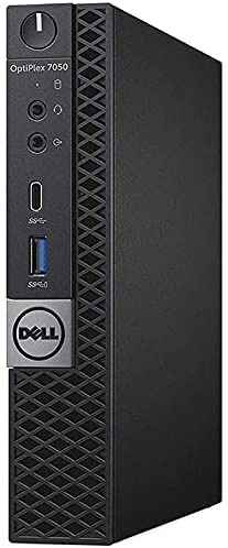 Image of Dell OptiPlex 7050 MFF Intel Core i5-6600T 8GB 128GB Desktop PC Refurbished Window 10 Professional with Keyboard and Mouse (Renewed)