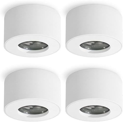 Spot de plafond blanc IP44 étanche pour sublimer votre salle de bain
