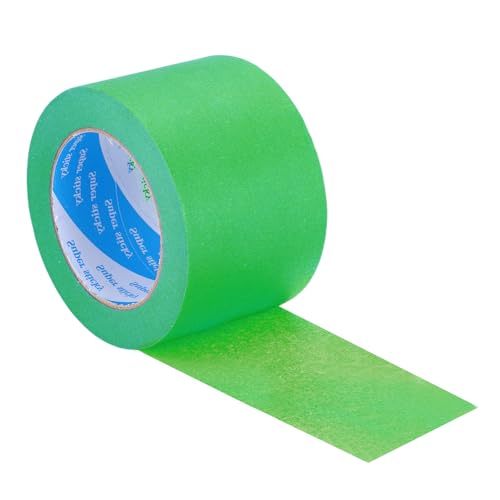Image of PATIKIL Painters Tape 3 Inch x 55 Yards, Adhesive Masking Tape Green Paint Tapes for Wall Painting DIY Artist Craft Arts Decoration Labeling
