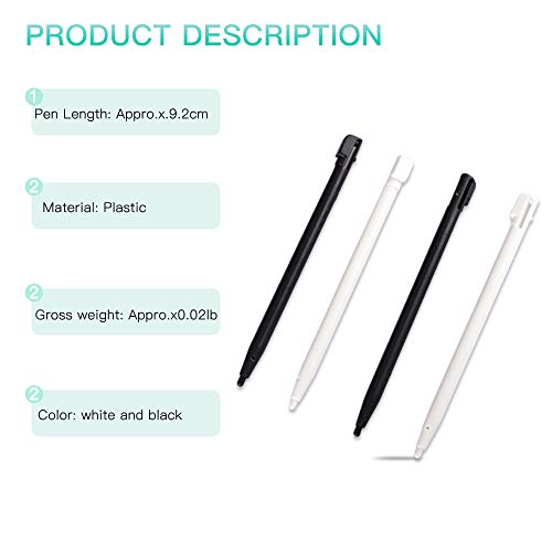 Xahpower DSi USB Charger Cable Kit, AC Power Adapter Charger Cable and Stylus Pen for Nintendo DSi, Wall Travel Charger Power Cord Charging Cable