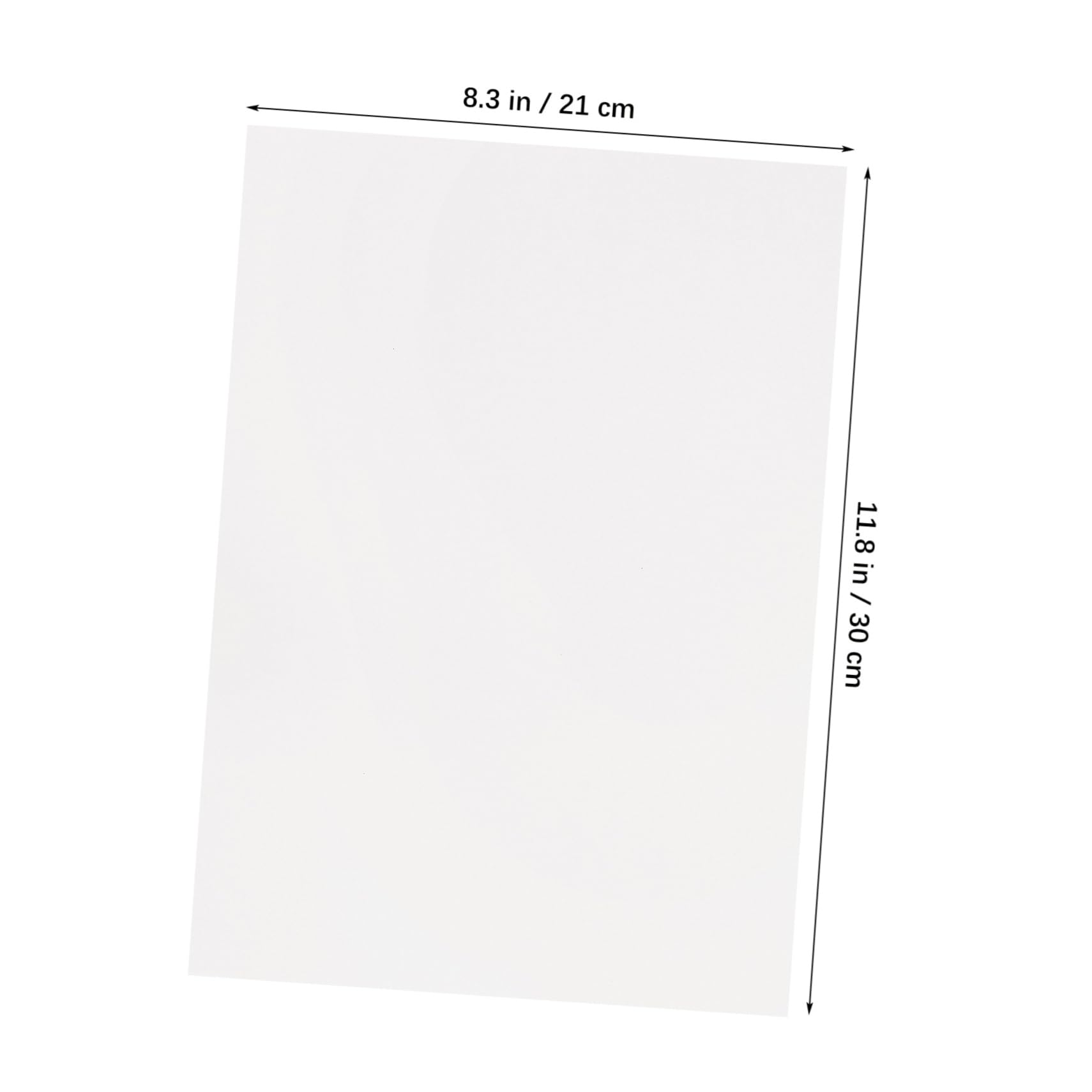 Druckerpapier und Vielseitigen Druckeinsatz mit Glatter Oberfläche Fasern A4 100 Blatt und Leichtem Gewicht für Kleines Büro