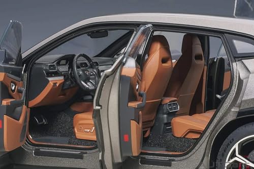 Image of Compatible For 1:24 Lamborghini Urus Car Model, Diecast Pull Back Car Toy Car, Doors Open, Light And Sound, Boys Toys Kids Adults Gifts(Design-39), Black