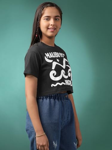 Image of Li'l Tomatoes Girls Cotton Relaxed Fit T-Shirt