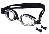 AQUA-SPEED - Optische Herren Schwimmbrille Mit Sehstärke, Schwarz 1, -2,0