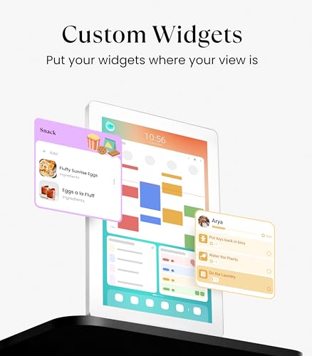 Image of Cozyla Calendar Plus 2: 15.6 inch Smart Digital Calendar & No Subscription Family Dashboard, Electronic Touch Screen Wall Planner for Family System-Chore Chart, Meal Planner, Support App Store with Stand