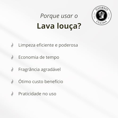 Lava Louças / MasterChef, Giorno Cucina, 500 ml, Branco