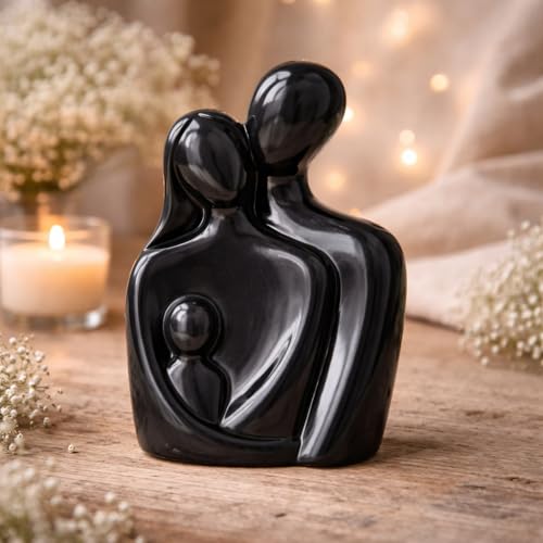 Image of CraftVatika Baby shower gifts for mom to be, Family Showpiece for Home Decor Items for Living Room Modern Abstract Family Sculpture Set, Table Decor for Home Office,Housewarming Gifts, Home Decoration