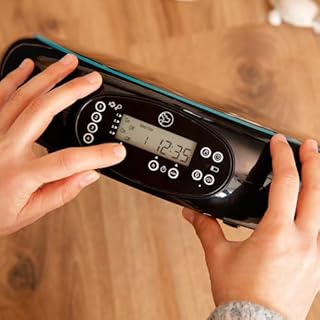 Cecotec Mangiatoia Dispenser automatico per alimenti per animali Pumba 1600 Purrfect Meal. Capacità di 1,6 l, 4 sezioni indipendenti, display LED, timer e registratore vocale