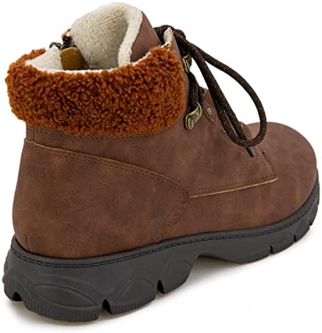JBU by Jambu Women's Liza Water Resistant Ankle Boot, Cognac, 7.5 | Image 3