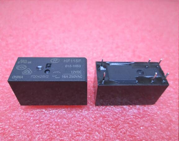 Relais 12 V JQX-115F 16A commutation haute capacité 250V CA format DIP6 - 2