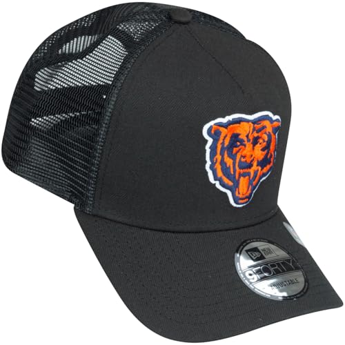 New Era Snapback Mesh Trucker Cap Chicago Bears Head - vue 4