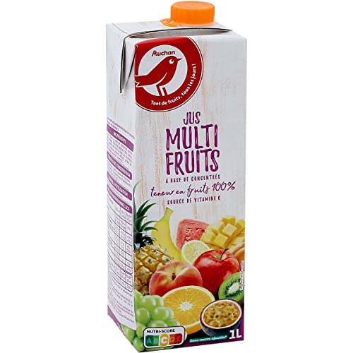 AUCHAN Jus multifruits 1 L