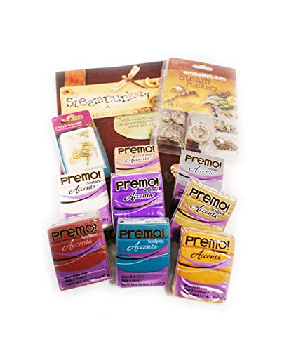 Steampunkery Polymer Clay Kit - Featuring Christi Friesen Designs!