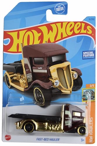 Hot Wheels Fast Bed Hauler, HW Haulers 2/5 miniatura 1