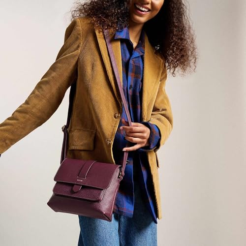 Fossil Kinley Crossbody Bag, Berry2