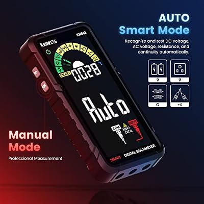 KAIWEETS HT206D Digital Clamp Meter & Smart Multimeter KM602