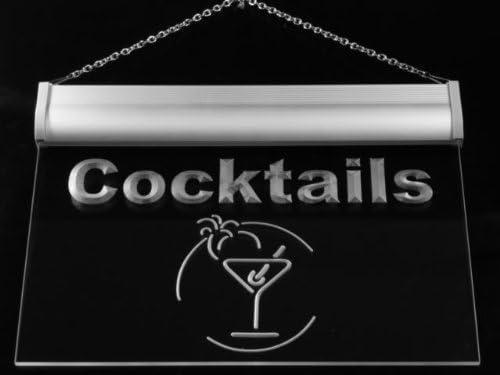 ADVPRO j991-b Cocktails Bar Beer Wine Neon Light Sign