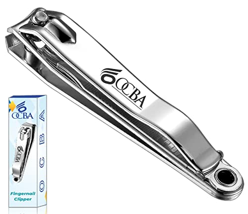 OCBA Cortaúñas de acero inoxidable para uñas gruesas de los pies, profesional, resistente, cortaúñas de los pies, cortaúñas para hombres y mujeres Cover