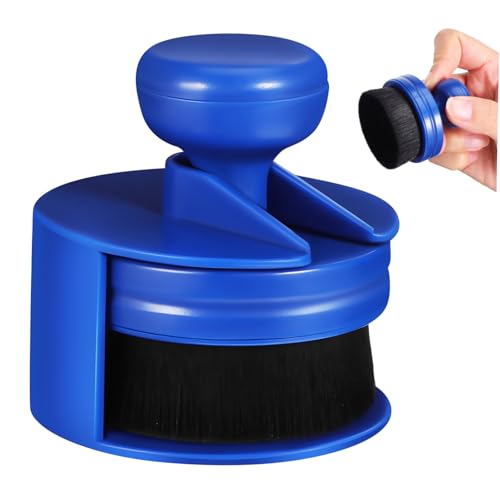 OUNONA 1 Juego Cepillo Multifuncional convertidor Tapas de conservación de Masilla Lama Cepillo de Limpieza Cepillo de neumáticos Coches olimpiar Cepillo de neumaticos para Coche AbS Blue