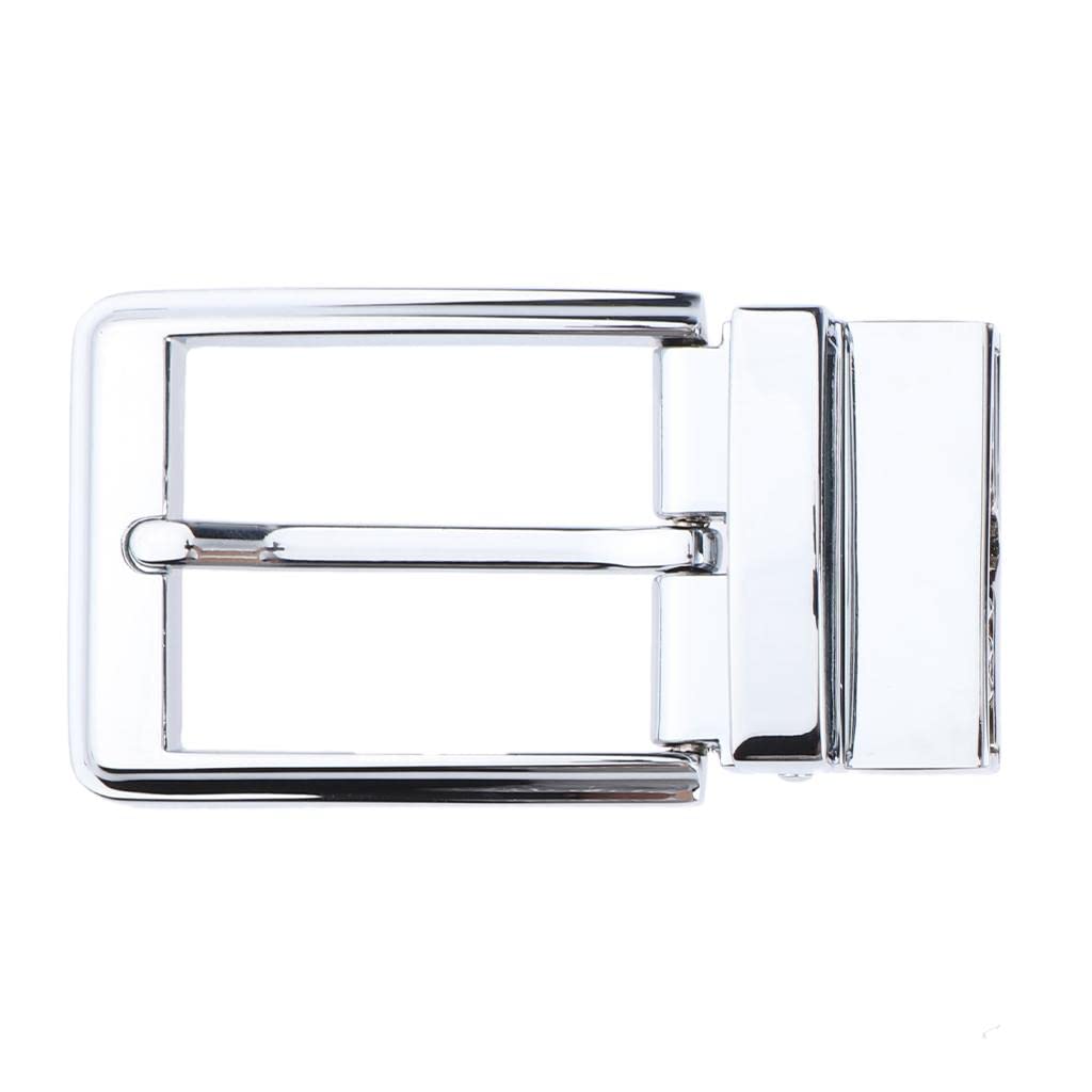 Men Alloy Antique Belt Buckle Single Prong Rectangular Pin Buckle Reversible Silver|Clothing Shoes & Accessories | Mens Accessories | Belt Buckles-image-30