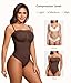 IHHCOXK Strapless Thong Bodysuit for Women Seamless Tummy Control Shapewear Body Shaper -Removable Strap Tube Top Leotard