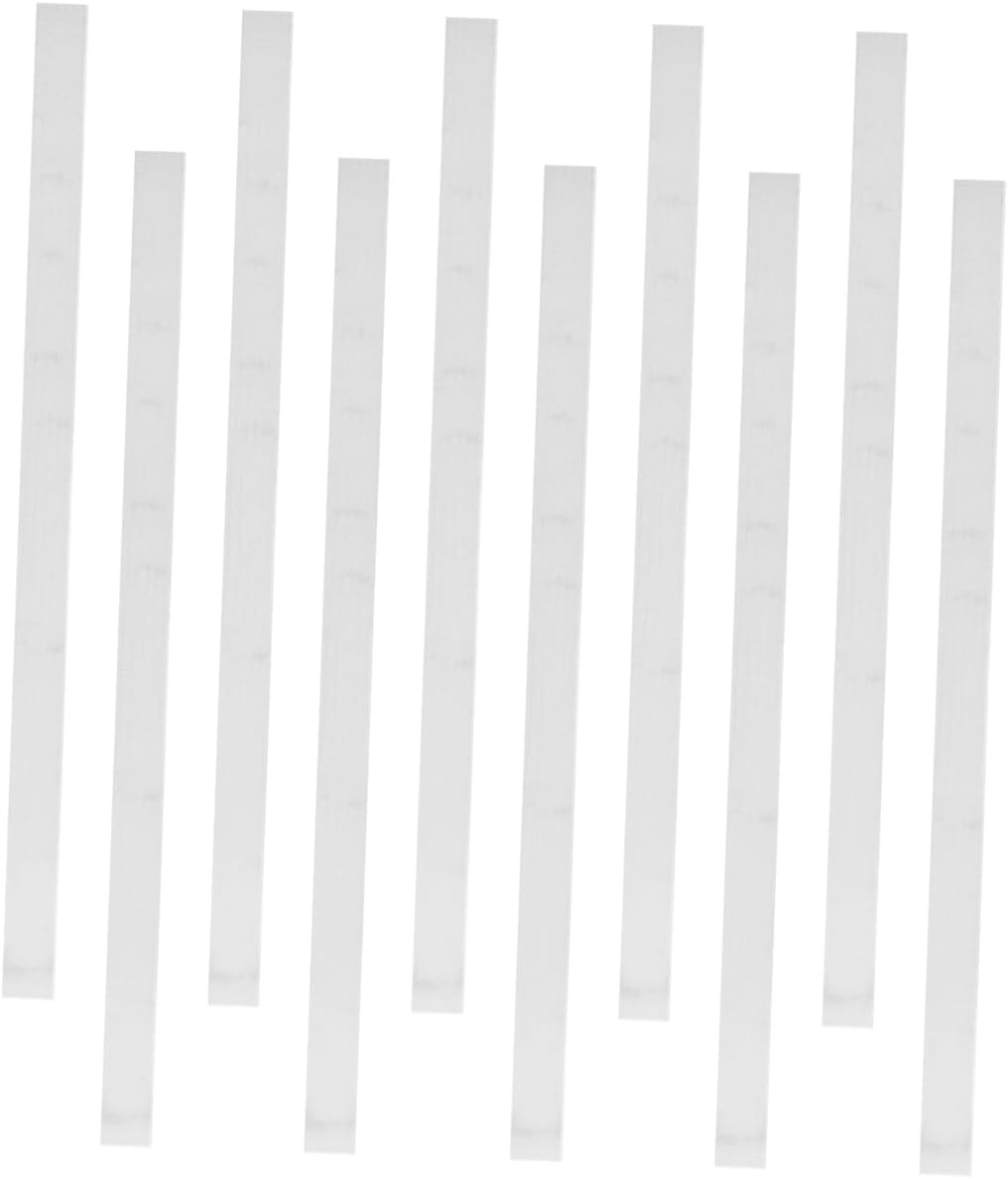LALAFINA 50pcs Book Binding Glue Sticks Craft Tape for Scrapbooking Binding Tape Strip Glue Office Supply