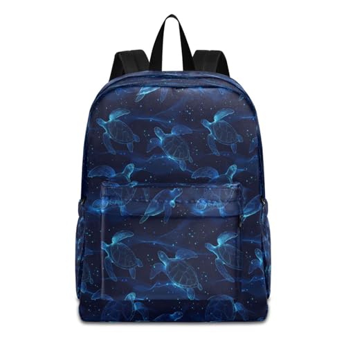 Mochila para libros y viajes casuales con compartimentos laterales de hidratación rápida