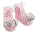 Mud Pie Baby-Girls Newborn Elephant Rattle Socks