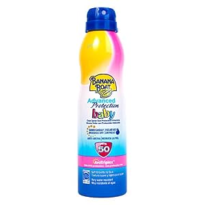 Banana Boat BABY Advanced Protection – Bruma Solar Protectora para Bebés con Protección Muy Alta SPF 50 , Resistente al…