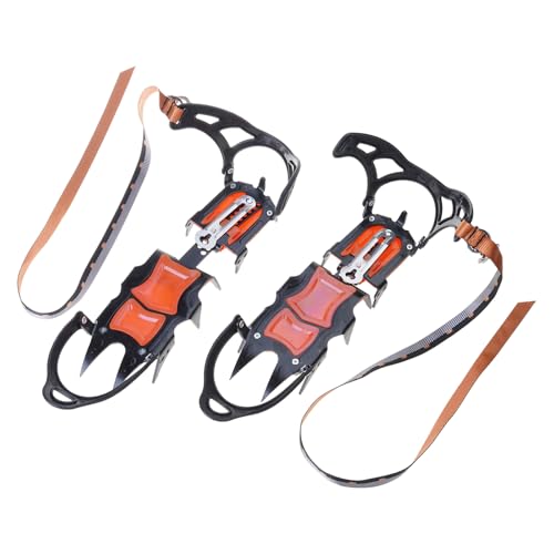Crampons à glace évitez les chutes grâce aux 12 dents antidérapants