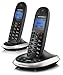 Produktbild Lenovo C2012 Schnurlostelefon mit digitalem AB und zweitem Mobilteil (Twin-Set) schwarz