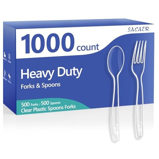 Heavy-Duty Disposable Plastic Silverware
