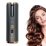 Automatic Hair Curler,Hair Curler Automatic Rotating with LCD Display & Adjustable Temperature,Rechargeable Portable Cordless for Home Travel Etc
