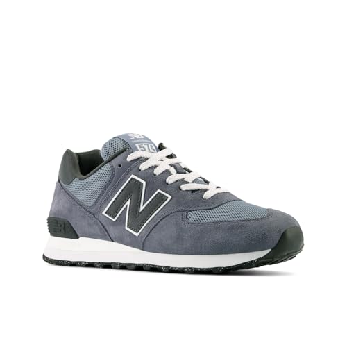 Image of New Balance Kids 574 New-b V2 Familiar Ground Hook and Loop Sneaker