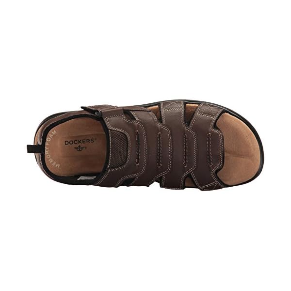 Dockers Men's Shorewood Fisherman Sandal, Briar, 10 M US - Image 6