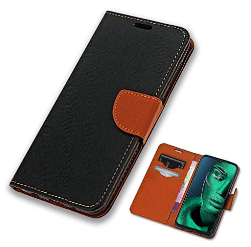 CoverOne Funda para ZTE Blade V10, Carcasa de Cuero Suave de la PU con Tapa Cubierta Protectora de la Caso Cover Trasera para ZTE Blade V10