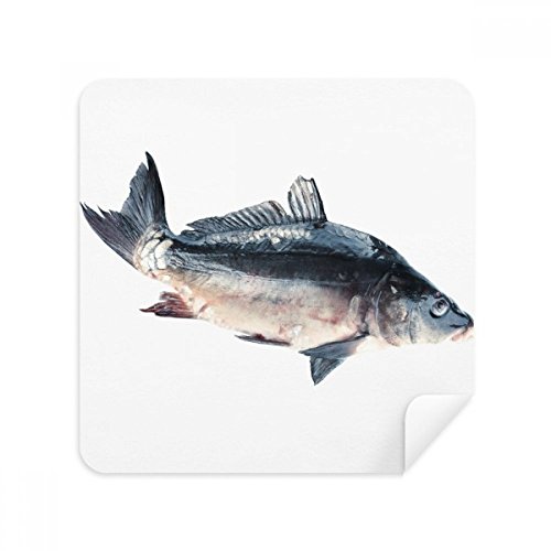 Chiffon nettoyeur écran téléphone et essuie-verres en suède motif poisson