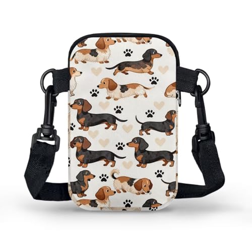 Image of Hawaiian Tribal Small Crossbody Bags for Women Cell Phone Bag Purse, Sea Turtle Zipper Sling Purses Shoulder Bag