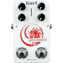Maker hart Distormoth/Distortion dual-tone distortion pedal with metal switch High-Frequency Sharp Distortion,Extended Sustain effects pedal