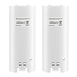 Rechargeable Battery Packs for Wii, Galexh SN05 Controller Battery Pack with 2800mAh for Wii Controller(White)