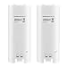 Rechargeable Battery Packs for Wii, Galexh SN05 Controller Battery Pack with 2800mAh for Wii Controller(White)