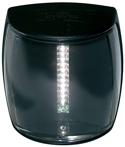 Hella 959909001 '9909 Series' NaviLED PRO Multivolt White 9-33V DC 2 NM LED Stern Navigation Light with Black Shroud