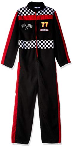 Fun World Race Car Driver Costume, Large 12-14, Multicolor