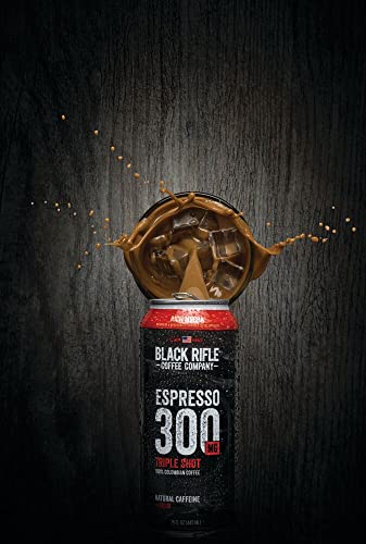 Black Rifle Coffee Ready To Drink 15 Fl Oz (Rich Mocha, 12 Count) 300Mg Of Caffeine Per Can, 100% Columbian Coffee, Gluten Free, Good Source Of Protein, Helps Support Veterans And First Responders #TOP5
