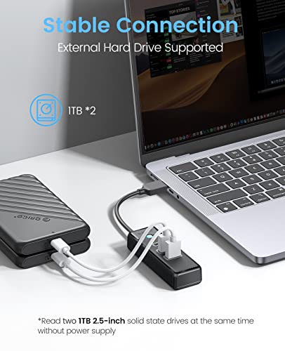 3-Port Orico USB Hub w/ 2x USB-A & 1x USB-C - image 7