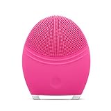 FOREO LUNA 2 Professional Anti Aging Massager & Face Exfoliator Brush, Magenta