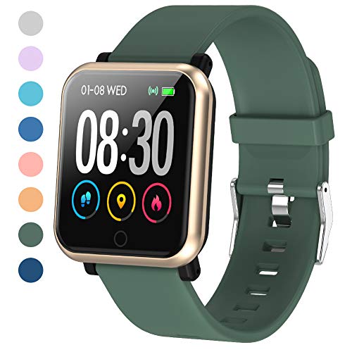 LEKOO Fitness Tracker Activity Tracker with Heart Rate Monitor Waterproof SmartWatch with Step