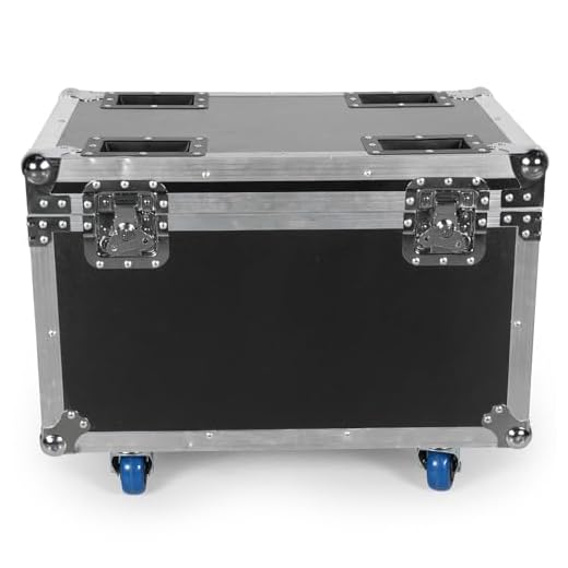 WZYBUTA Fly Case - Flightcase per 4 luci da 150W Moving Head LED (ZQ02341)