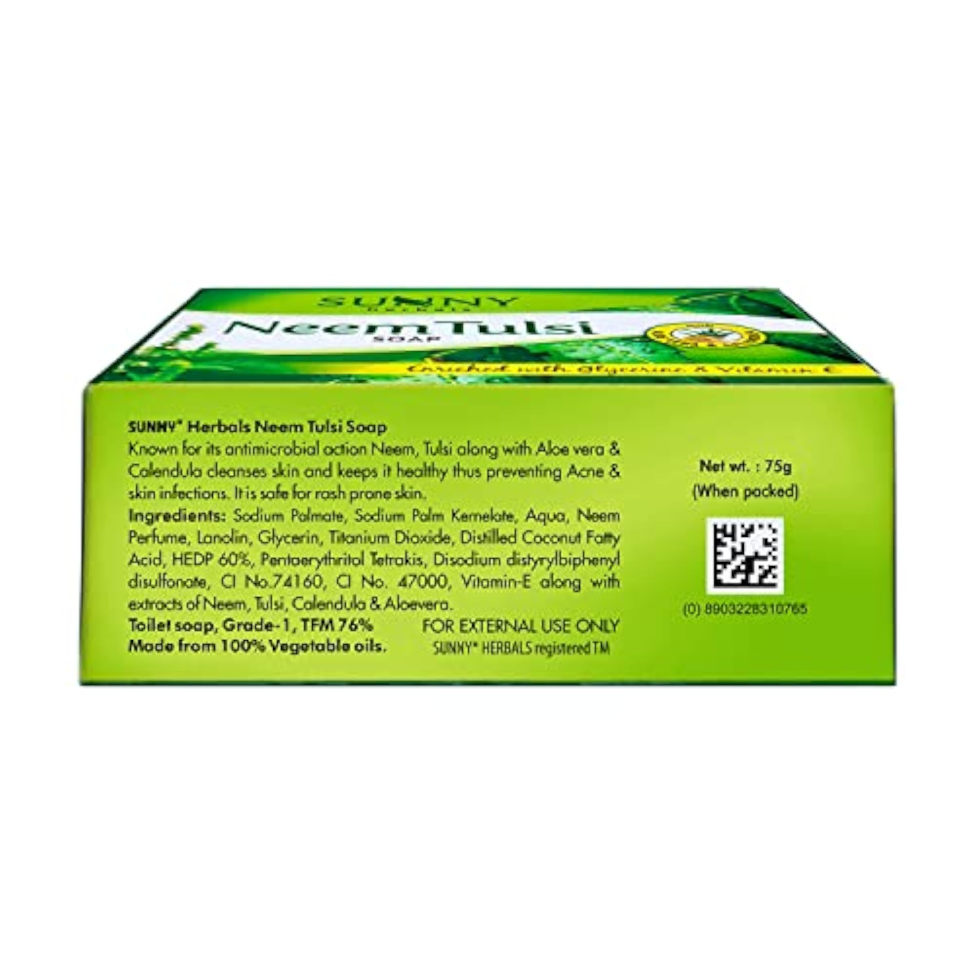 Neem Tulsi & Turmeric Soap Pack of 4